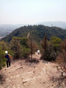 蔵王山登山