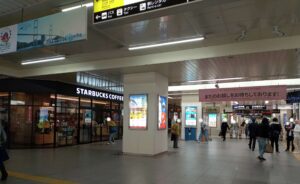 福山駅改札