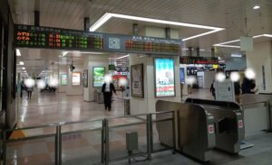 福山駅改札