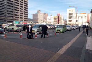 福山駅北口ロータリー