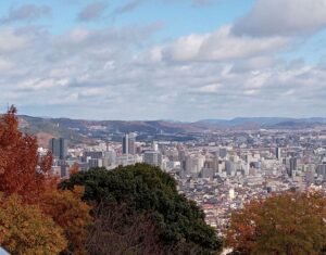 草戸山公園展望台