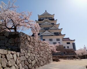 福山城お花見