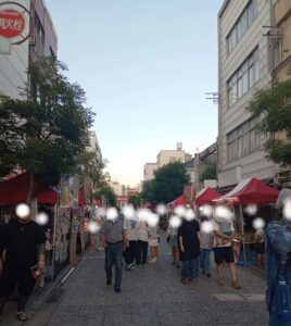 毎土夜店