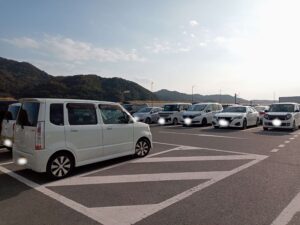笠岡ベイファーム駐車場