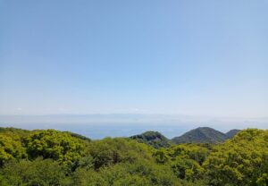 後山園地展望デッキ