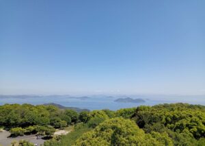 後山園地展望デッキ