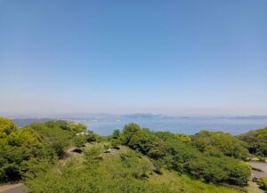 後山園地展望デッキ